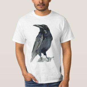 T-shirt Illustration mystérieuse de corbeau