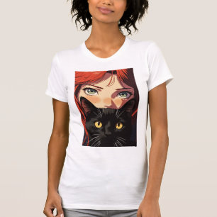 T-Shirt illustration Mystic Red