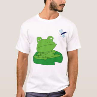 T-shirt Illustration of a thinking frog