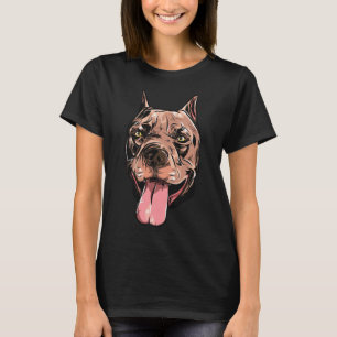 T-shirt Illustration Pit Bull