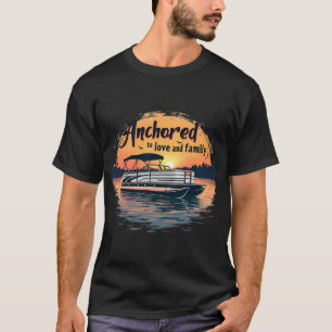 T-shirt Illustration poisson truite de mer avec ombre