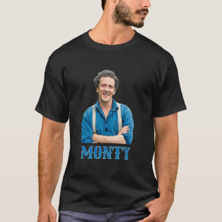 T-shirt Illustration Pop Art Monty Don TV Presenter Garden
