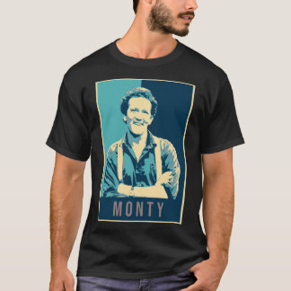 T-shirt Illustration Pop Art Monty Don TV Presenter Garden
