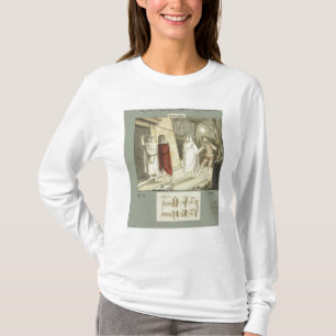 T-shirt Illustration pour la cannelure magique de Mozart