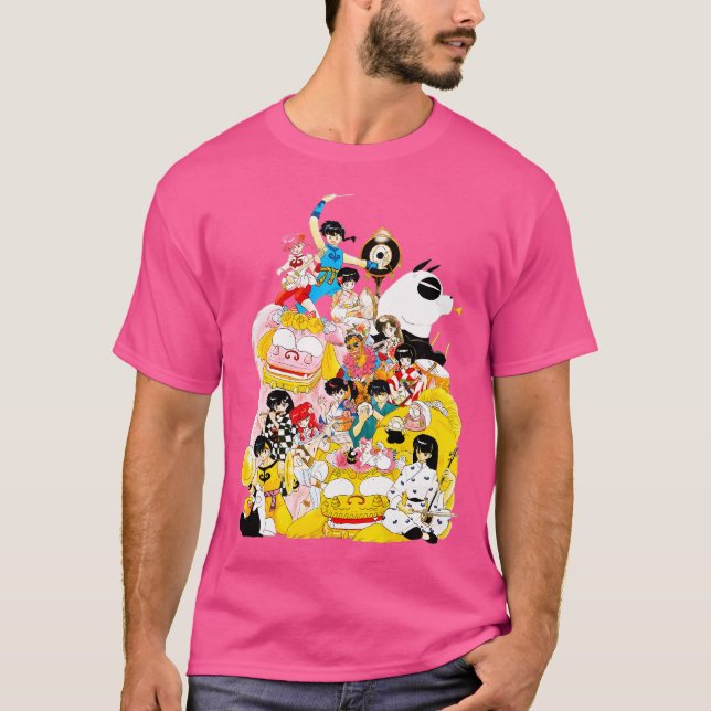 T-shirt Illustration Ranma 12 Manga (Devant)