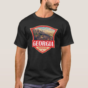 T-shirt Illustration Rétro Badge de la Géorgie