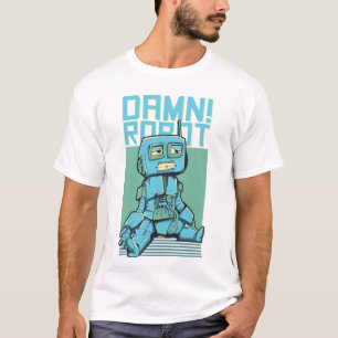 T-shirt Illustration robotique futuriste - Cybernétique Te