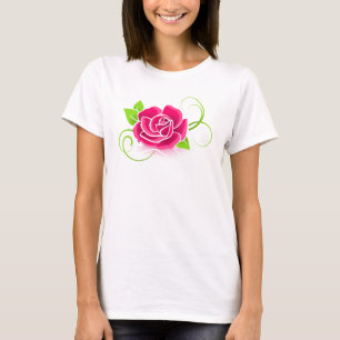 T-shirt Illustration rose