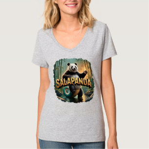 T-shirt Illustration Salapanda Combo Créature Drôle