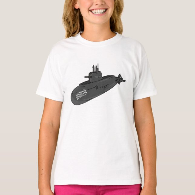 T-shirt Illustration sous-marine (Devant)