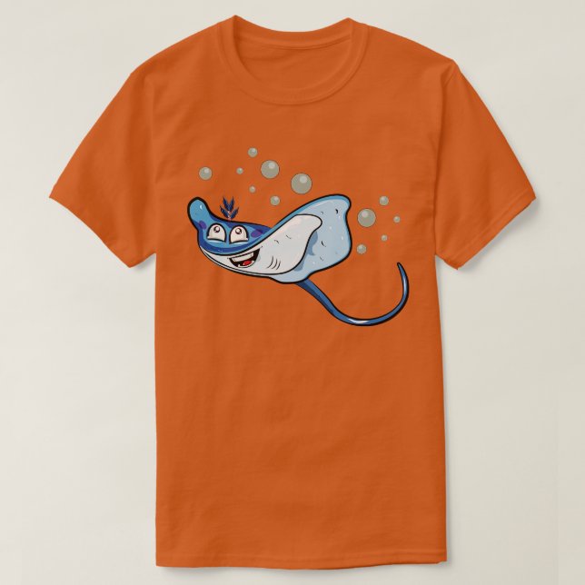 T-shirt Illustration Stingray (Design devant)