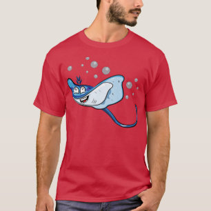 T-shirt Illustration Stingray