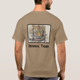 T-Shirt Illustration Tigre du Bengale