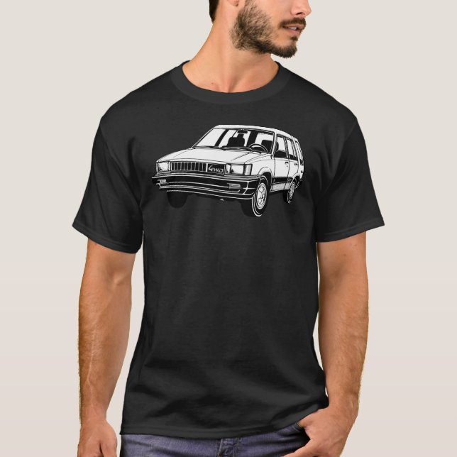 T-shirt Illustration Toyota Tercel 4WD (Devant)