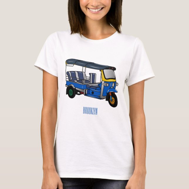 T-shirt Illustration Tuk tuk (Devant)