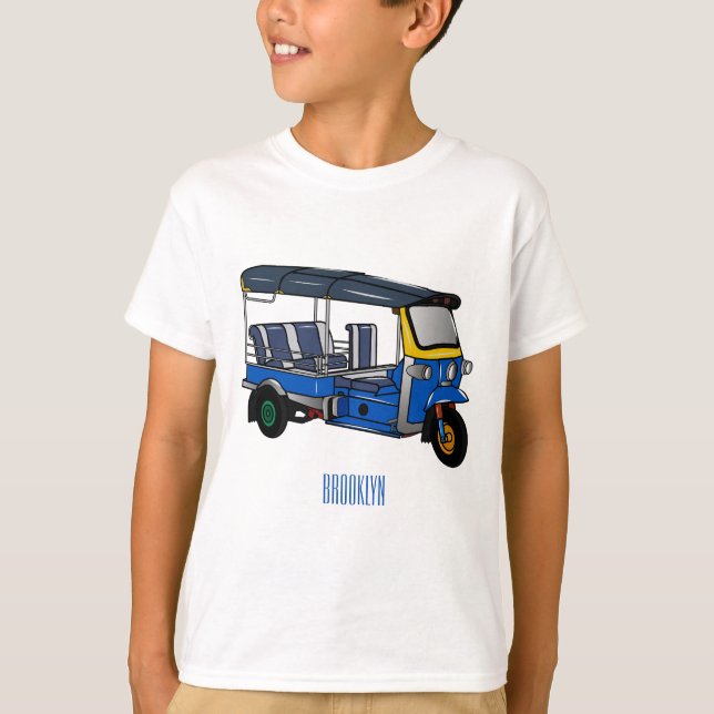 T-shirt Illustration Tuk tuk (Devant)