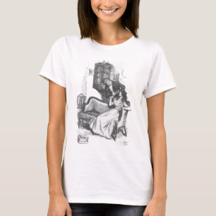 T-shirt Illustration vintage du livre Sens et sensibilités