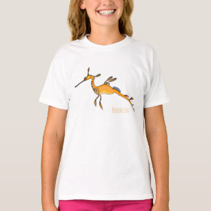 T-shirt Illustration Weedy seadragon