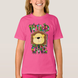 T-shirt Illustration WILD ONE Cute Lion