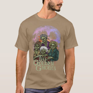 T-shirt Illustration Zombie d'Halloween des Gouls d'or