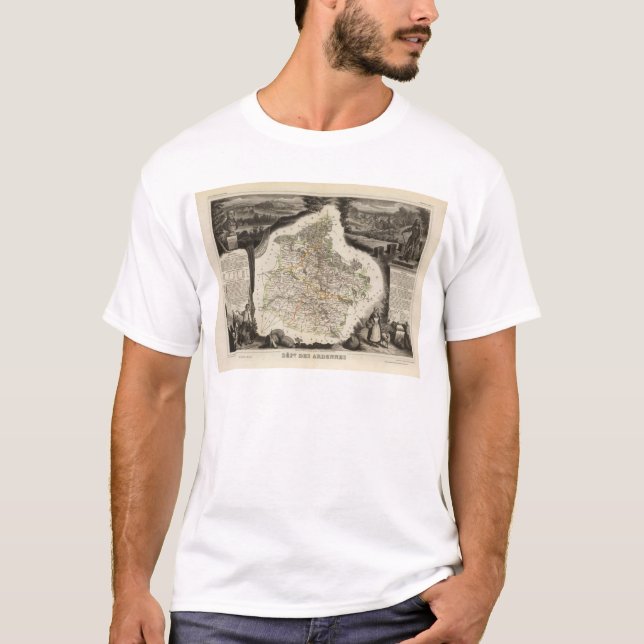 T-shirt Illustrations de marge (Devant)