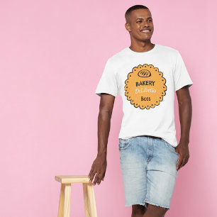 T-shirt Illustrations de pain de boulangerie