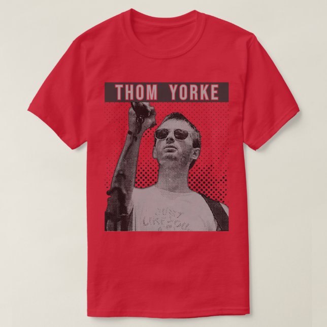 T-shirt Illustrations de Thom Yorke (Design devant)