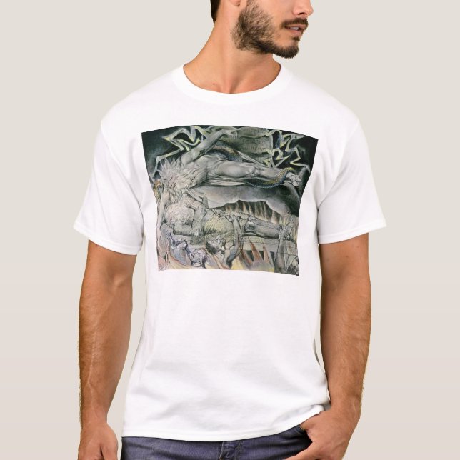 T-shirt Illustrations de William Blake | du livre du (Devant)