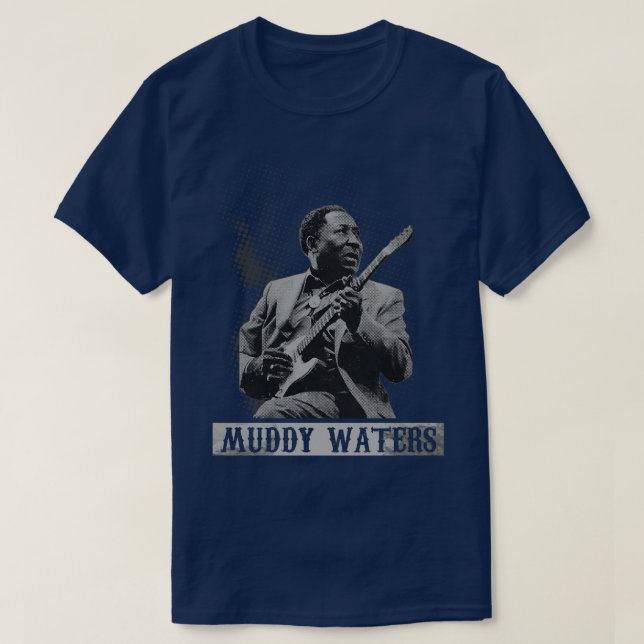 T-shirt Illustrations des eaux boueuses (Design devant)