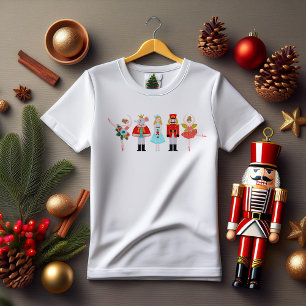T-shirt Illustrations des personnages de noisette de Noël
