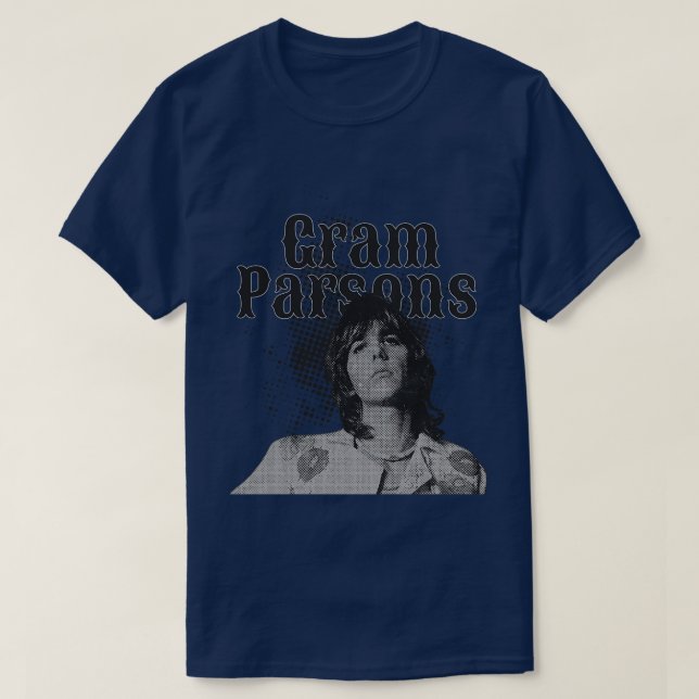 T-shirt Illustrations Gram Parsons (Design devant)