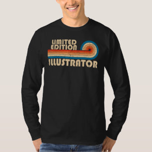 T-shirt ILLUSTRATOR Funny Job Title Profession Anniversair