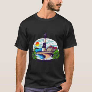 T-shirt illustré du phare de Californie