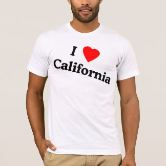 T-shirt ilovecalifornia