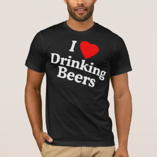 T-shirt ilovedrinkingbeers