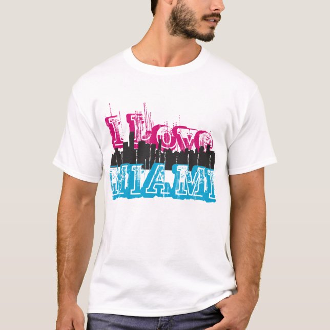 T-shirt ilovemiami (Devant)