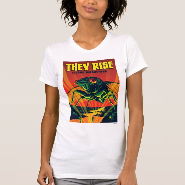 T-shirt Ils Augmentent le réveil du Canada (Devant)