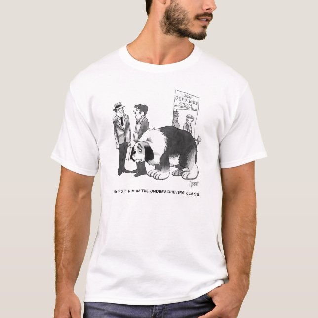 T-shirt Ils l'ont mis dans la classe de sous-performant… (Devant)