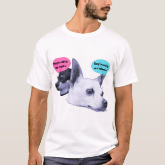 T-shirt Ils mangent les chiens !