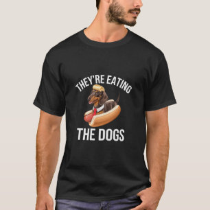 T-shirt Ils mangent les chiens Donald Trump Débat 2024 