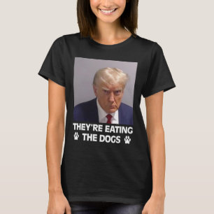 T-shirt Ils mangent les chiens Trump 2025 Élection Amériqu