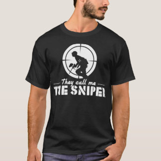 T-shirt Ils M'Appelent Le Don Sniper Drôle Paintball