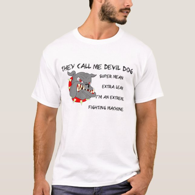 T-shirt Ils m'appellent chien de diable (Devant)