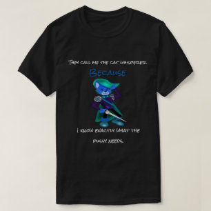 T-shirt Ils m'appellent le murmure de chat. DBct