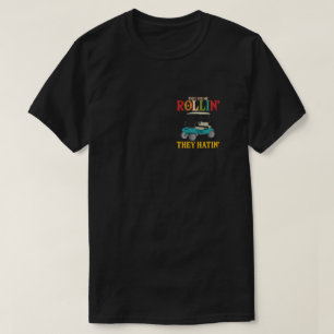 T-shirt Ils Me Voient Rollin Ils Hatinent Des Golfeurs Drô