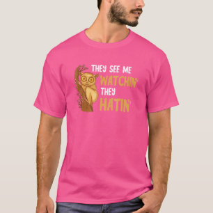 T-shirt Ils Me Voient Tarsier Singe philippin Animal Bohol