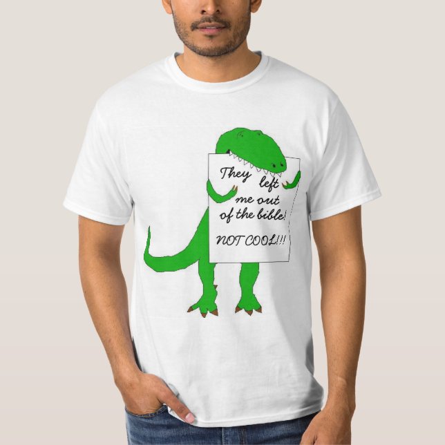 T-shirt Ils m'ont laissé hors de la bible ! (Devant)