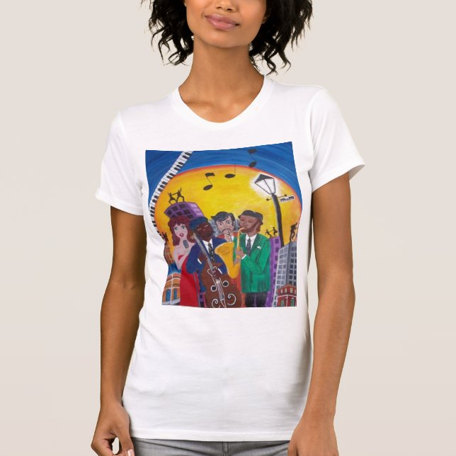 T-SHIRT ILS NE PEUVENT PAS RÉDUIRE LES USA (Devant)