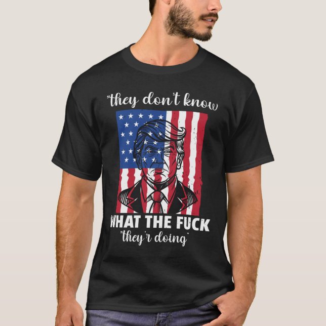 T-shirt Ils ne savent pas ce qu'ils font  (Devant)