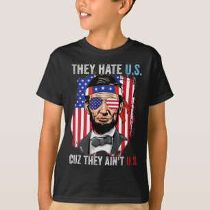 T-shirt Ils Nous Détestent Parce Qu'ils Ne Sont Pas Nous D